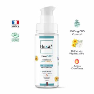 CBD Kreem 1000mg Arnica + 9 aktiivset koostisosa – Soojendav efekt – Cosmos Organic®