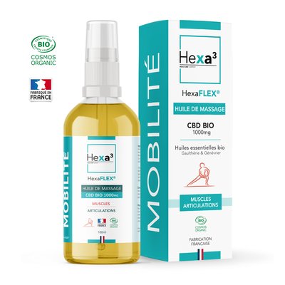 Hexa3 massaaži õli CBD 1000 mg